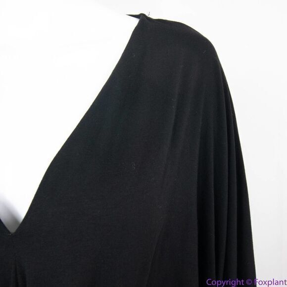 NEW Eloquii black Dolman Sleeve Belted Waist Dress, 14/16 - Picture 14 of 16